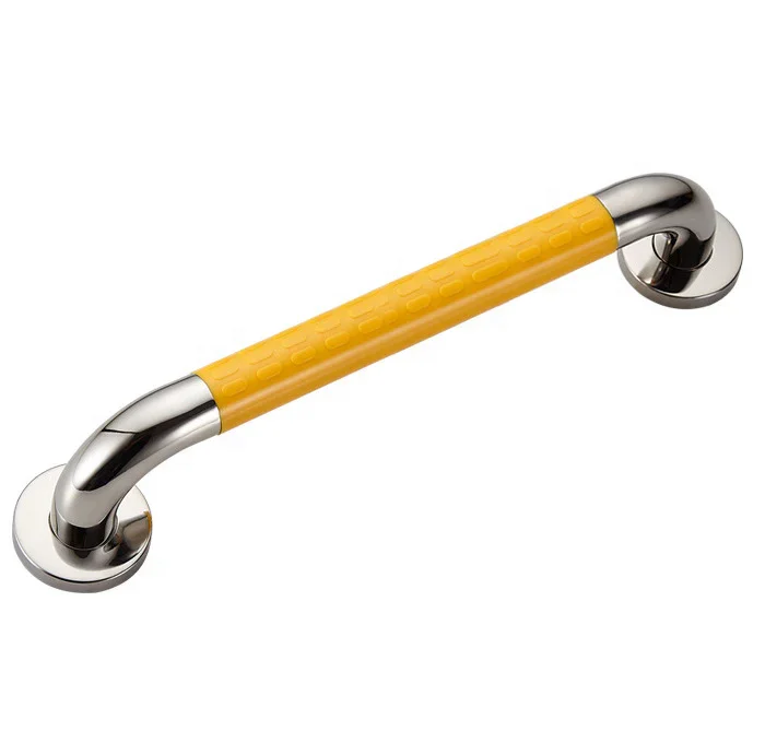 Wall-mounted Stainless Steel Safety Grab Handle Bar  Bathroom Grab Rail, Stainless Steel Shower Hand Rail