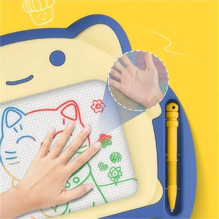 Portable Erasable Drawing Colorful magic Home magnetic Educational Gifts Painting Learning Pads drawing board for kids Toys