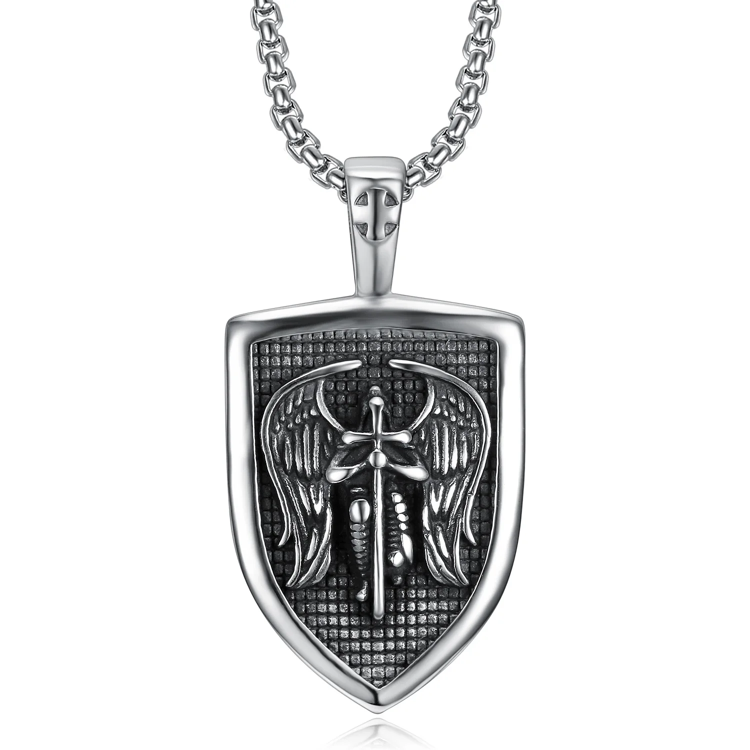 Real U Fashion Jewelry Necklace Vintage Medallion Coin Pendant Necklace with Chains for Men China Wholesale Simple Necklace