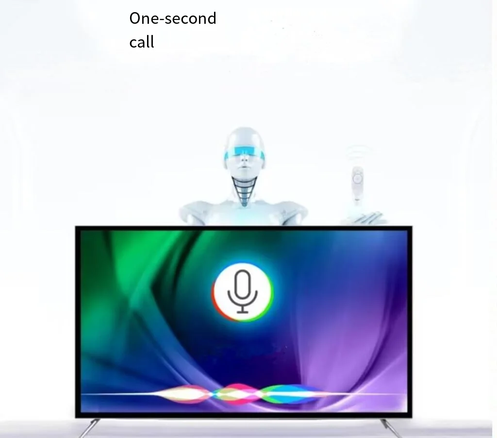 Smart household appliance 4K high-definition smart TV DM-ZNDS1 Voice controlled TV display screen