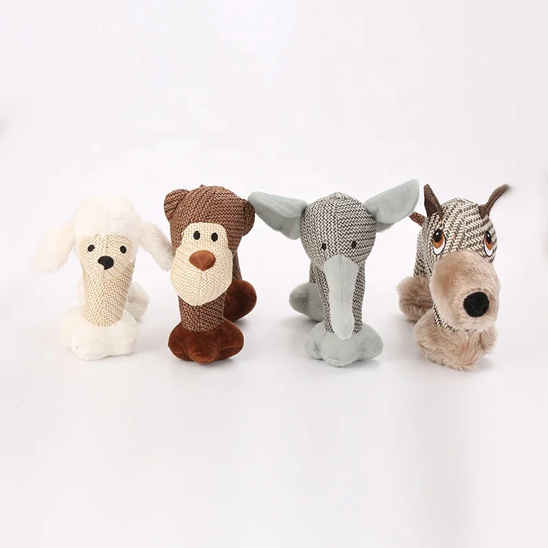 
Hefei SY 2019 wholesale Best selling plush stuffed squeaky toys pet toys for dog 