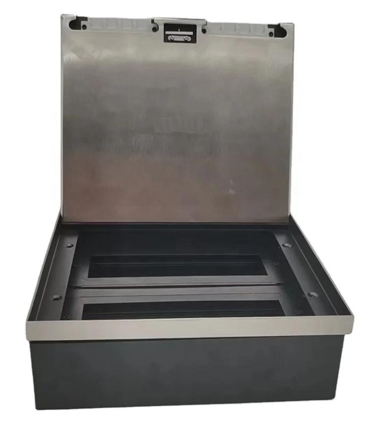 iGERCN  ODM  stainless steel hidden Russia floor outlet/airport nice design concealed stainless steel power floor box recessed