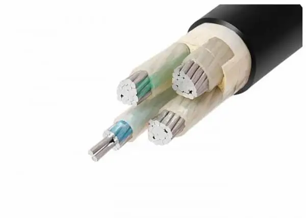 Силов кабел Al-проводник PVC-изолация PVC-обвивка