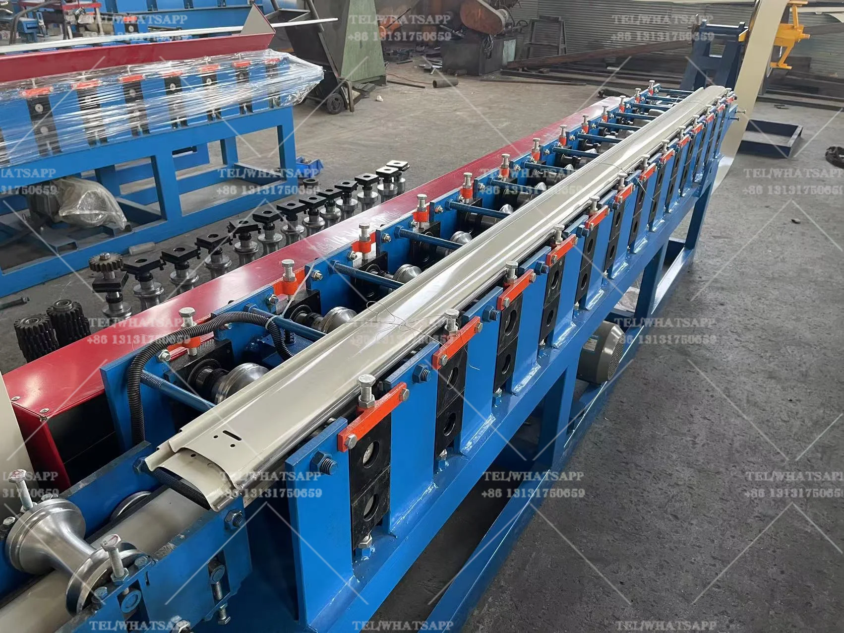 Fully Automatic Metal Shutter Door Machine Roll Forming Machine Roll up Shutter Door Machine