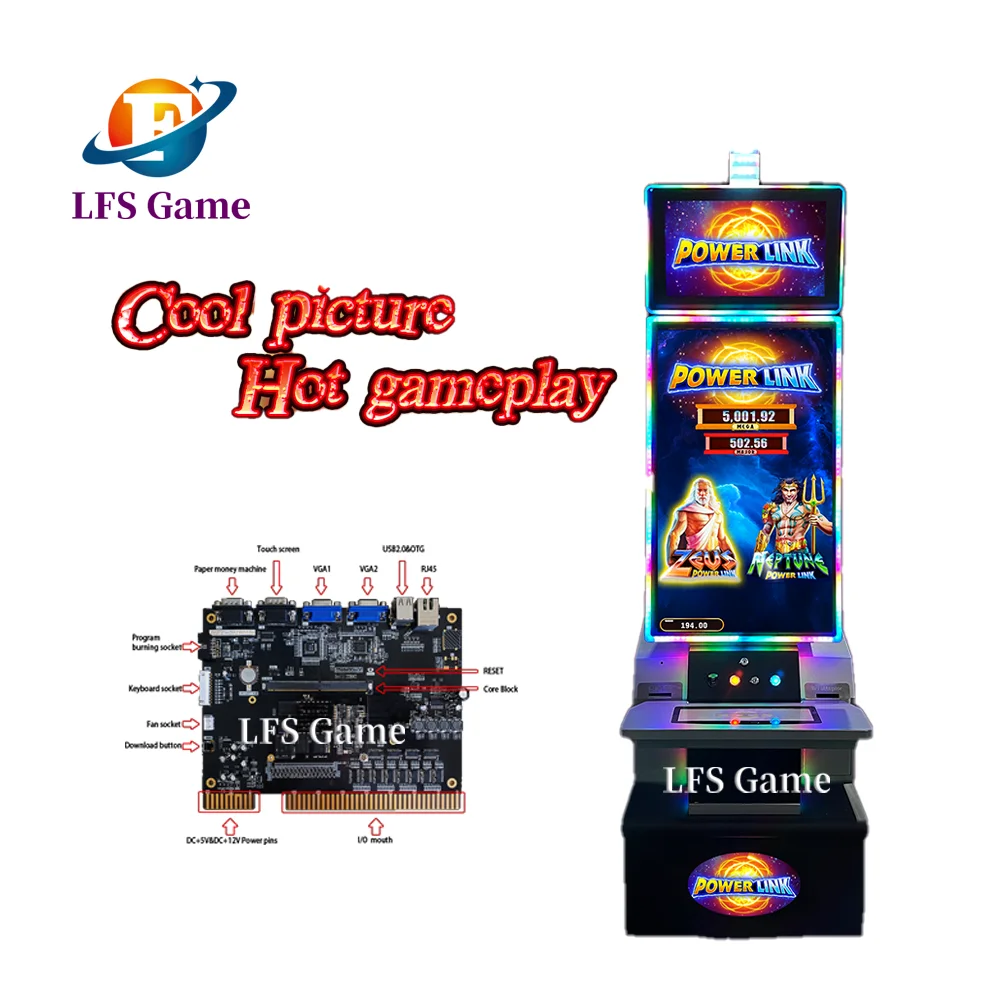 New Skill Game Board Power Link 2 in 1 Zeus and