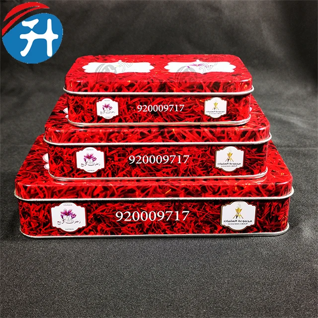 Customized Engraved Logo Empty Metal Packaging Buy Vintage Tea Tins  Tea/Saffron  Printing Box Suitcase Set