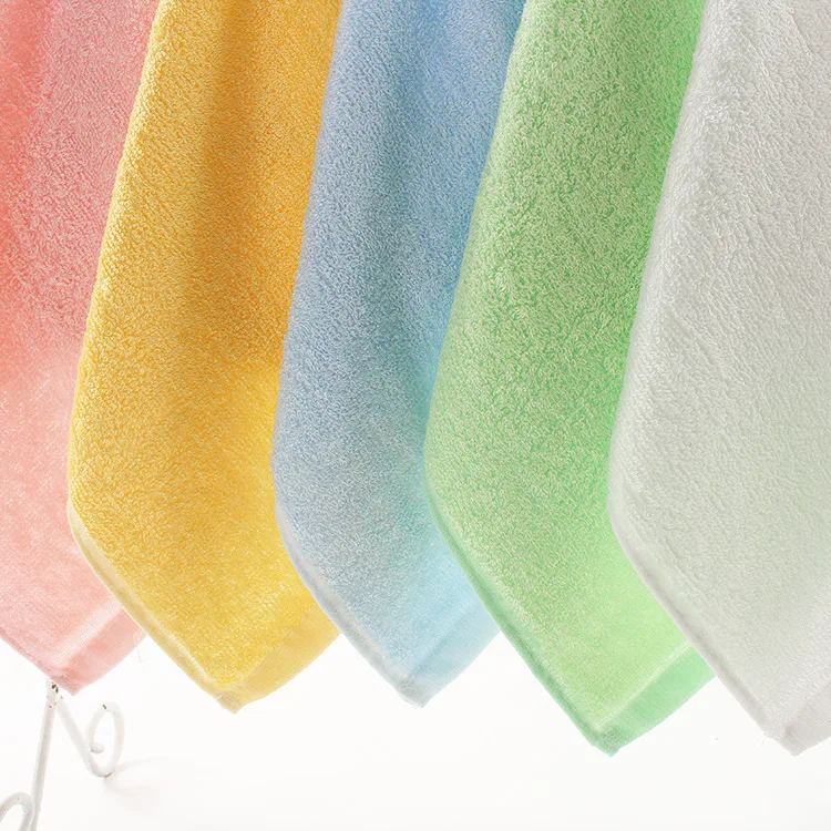 30X30 Bamboo Fiber Terry Cloth Washcloth Bath Face Hand Towel
