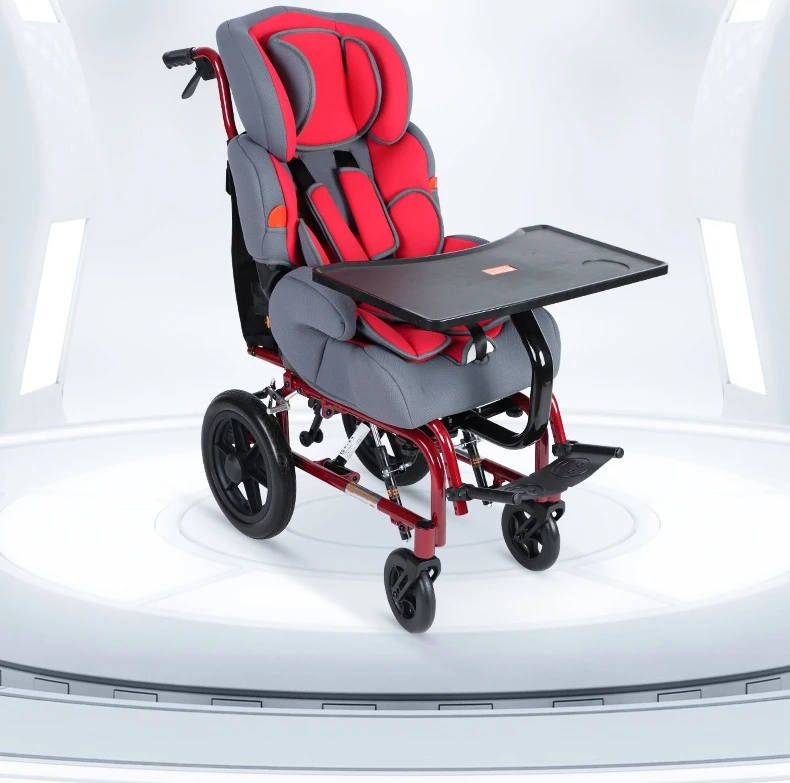 THR-CW258L Lightweight folding manual wheelchair for cerebral palsy children sale