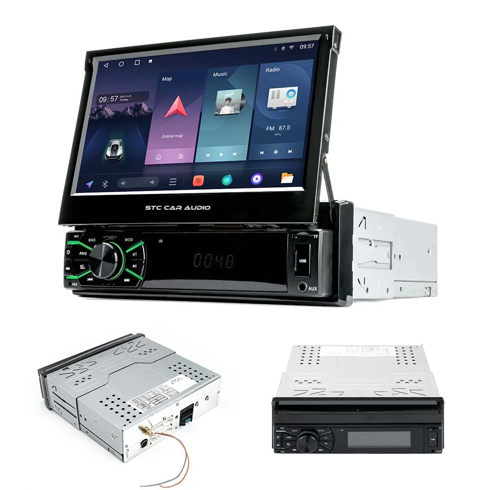 7' 2+32gb Android 11 Carplay Android Auto Car Radio Video Autoradio Gps Wifi Bt Fm Rds Hi-fi Split Screen car audio player