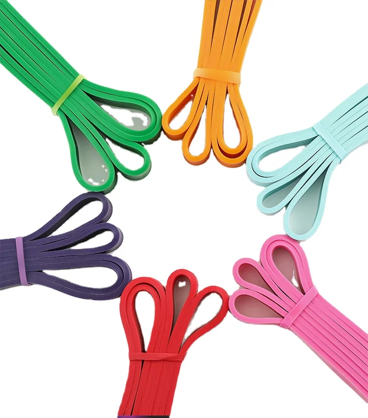 Custom Logo Resistance Bands Set Elastic Long Workout Fitness Elastic Bands elastic bands bodybuilding  for exercises