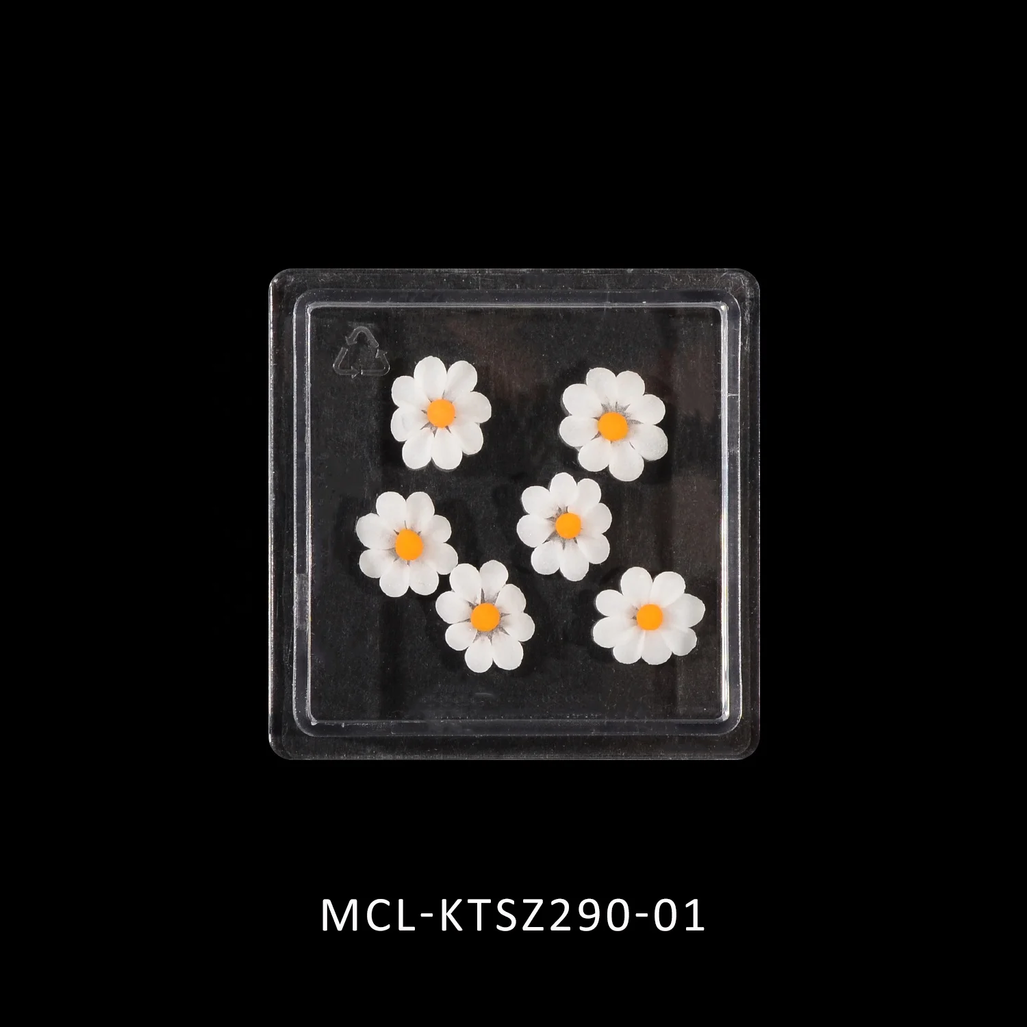 Vietnam Colorful Hand Made 3D Acrylic Resin Spring & Summer Flower Nail Art Charms Accessories For Nails