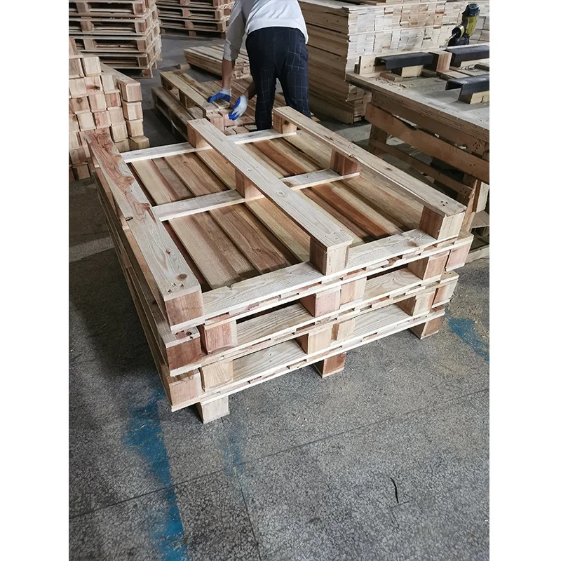 Hot sale High Quality solid wood pallet /customized pallet cheap price warehouse pallet