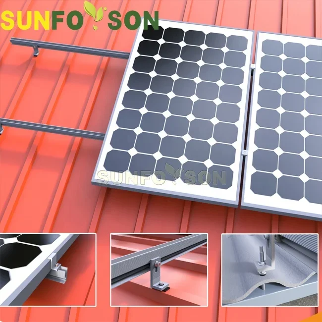metal roofing support bracket metal sheet roof solar mounting l foot solar