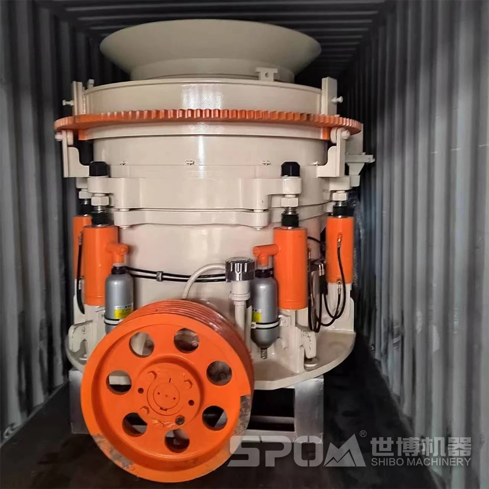 2 Feet Symons Conical Cone Crushers Basalt Copper Iron Ore Ballast Rock Crushing Machine