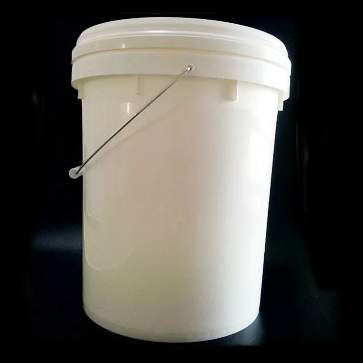Factory custom Plastic packaging buckets for fertilizers Plastic Pail with lid wholesale Recyclable 5 gallon 20L Plastic bucket