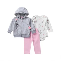 Hot Sale Baby Clothes Set Girl Clothing Set Winter Clothes Newborn Babies Hoodie Baby Apparel
