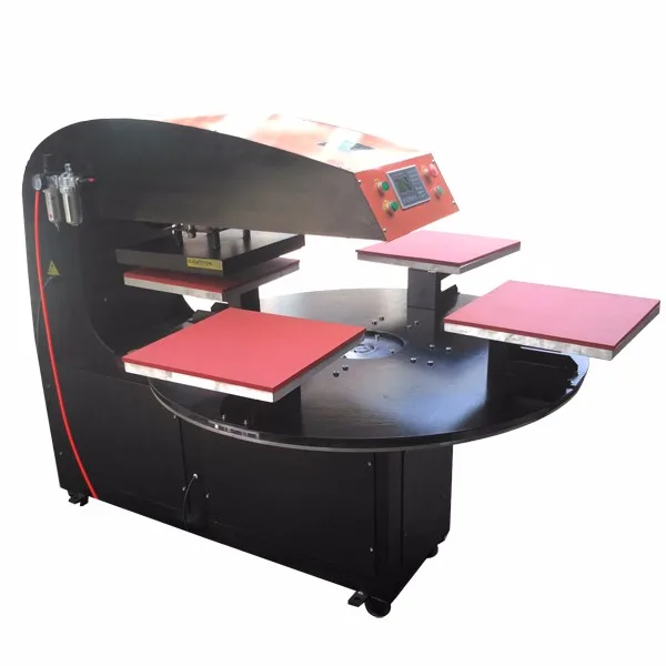 40x60cm  Full Automatic Shaking Four Station Sublimation Heat Press Machine
