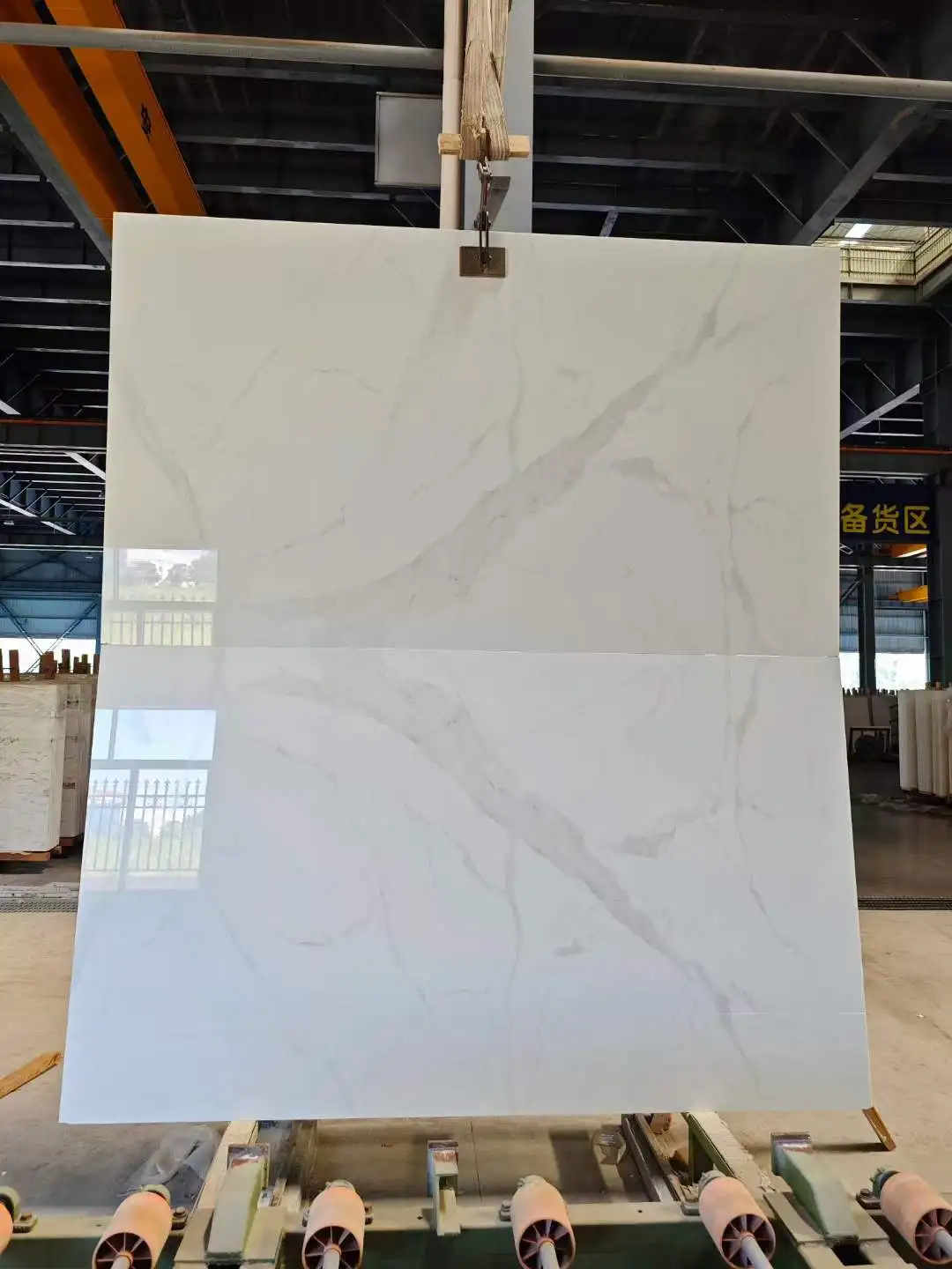 Book match white nano glass table top nano glass floor tiles low price china wholesale wall stone veneer