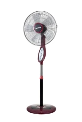 5 AS blades pedestal air circulator fan 16 inch large floor fan remote control for bedroom