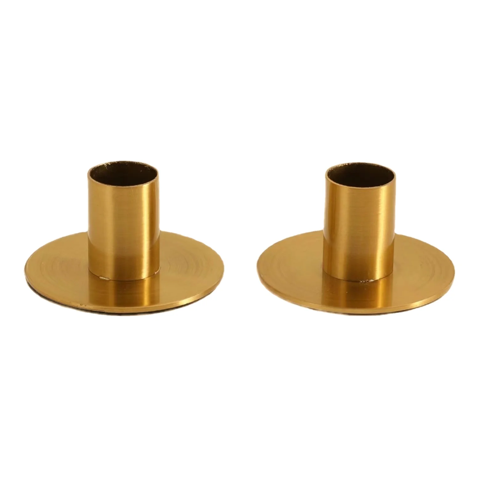 Metal Taper Candlestick Holders Gold Iron Candle Holder For Home Decoration