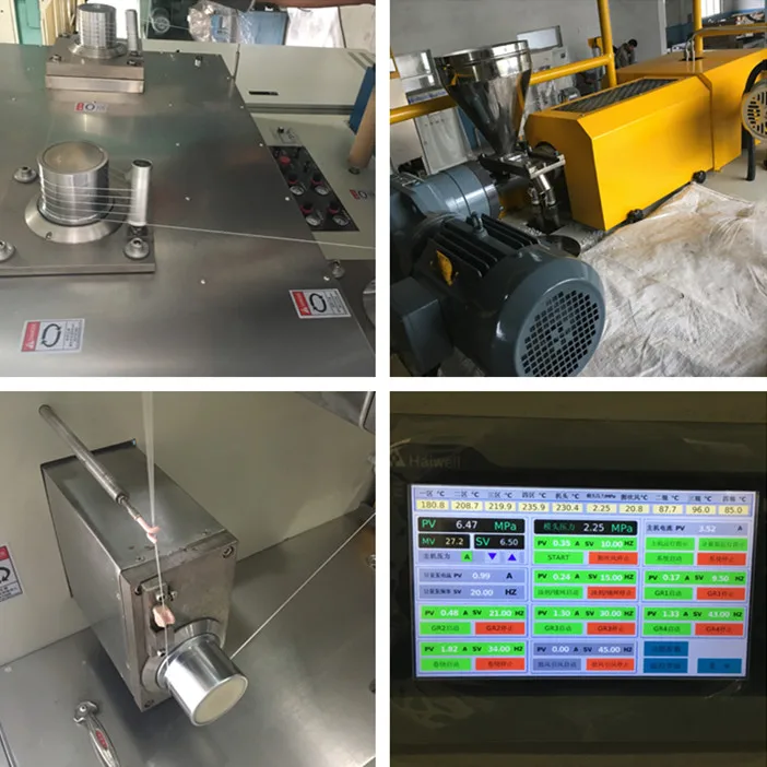 Polyglycolic acid PGA suture yarn spinning making line/ extrusion production equipment