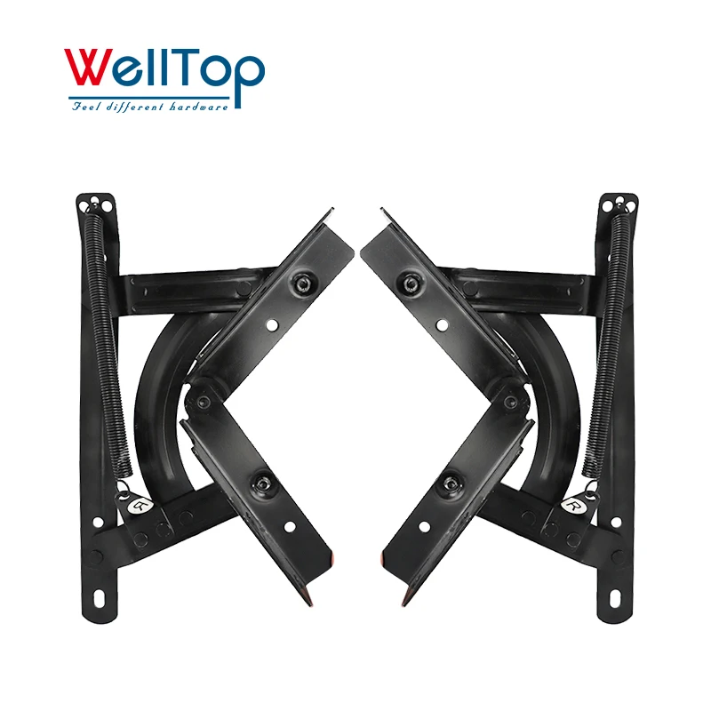 Furniture Hardware Sofa Connector Sofa Bed Mechanism Triple Click Sofa Hinge Adjustable Spring Hinge for DIY Sleeper Couches