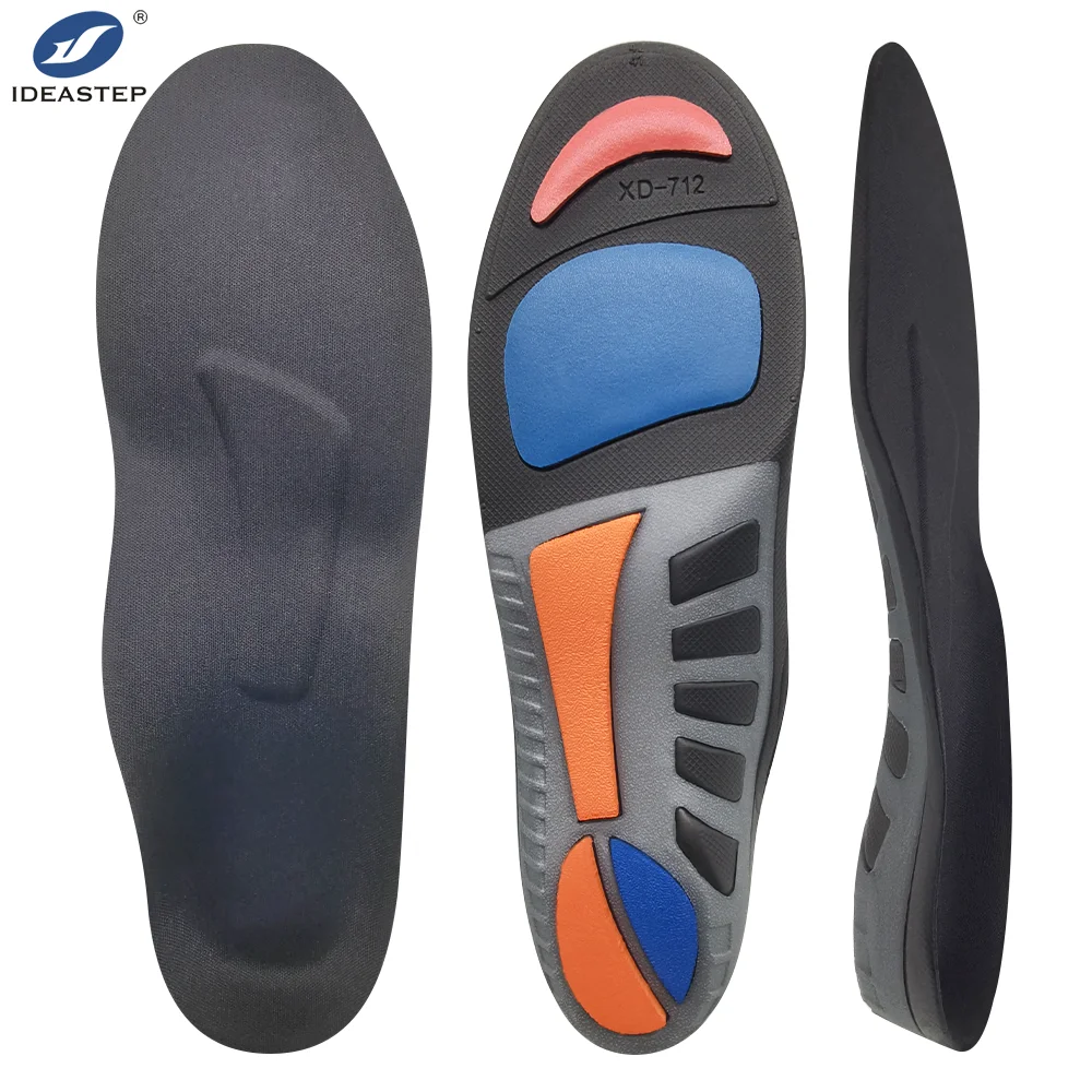 IDEASTEP Dry Eva Foam Insol Textured Granules for Plantar Fasciitis Insole Pu Tpu Shell Filament Poron Thermal Mesh