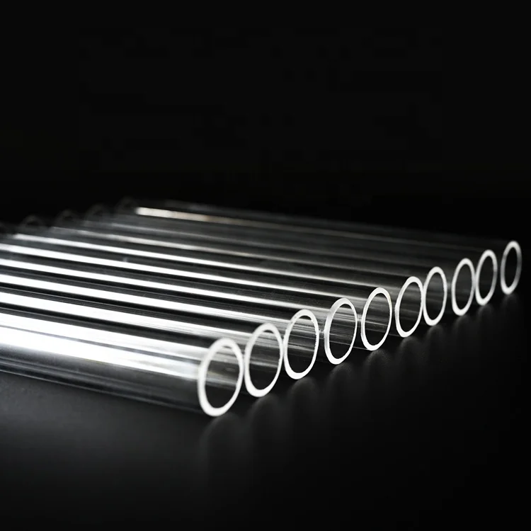 SUCCESS Excellent Electrical Insulator High Temperature High Purity Quartz Tube For Tube Furnace