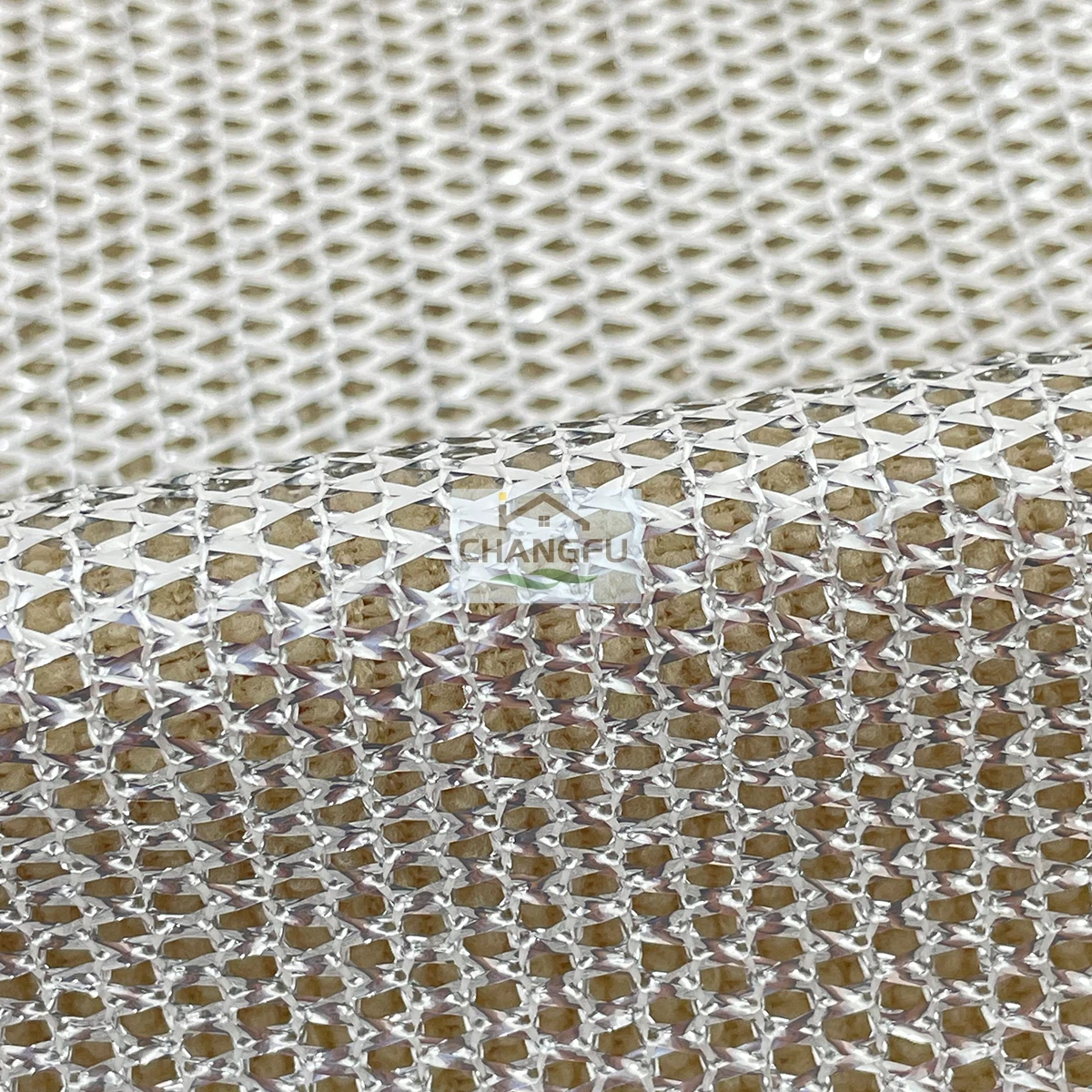 Silver Wire Stripe Double Side Cleaning Cloth Micro Fiber and Polyester Absorbent and Soft Dish washing Cloth