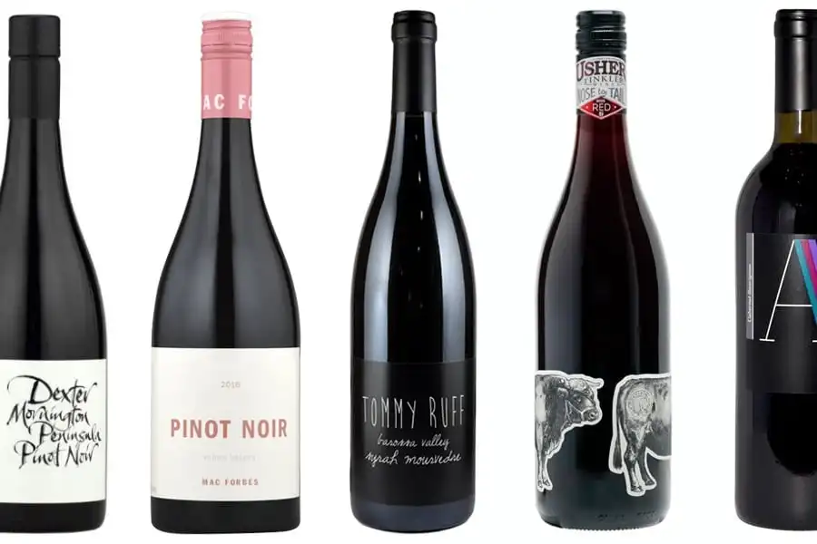 RED Wine  Labels Private Label Whisky Black Label Whiskey EMBOSSED Stickers For Wine Bottles