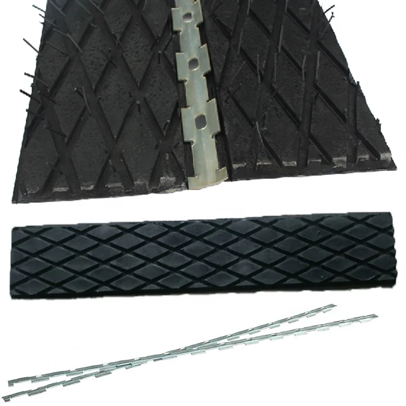 Replaceable and Long Life Slide Pulley Lagging for Conveyor Drum Pulley Slide Pulley Lagging Rubber Strip Lagging