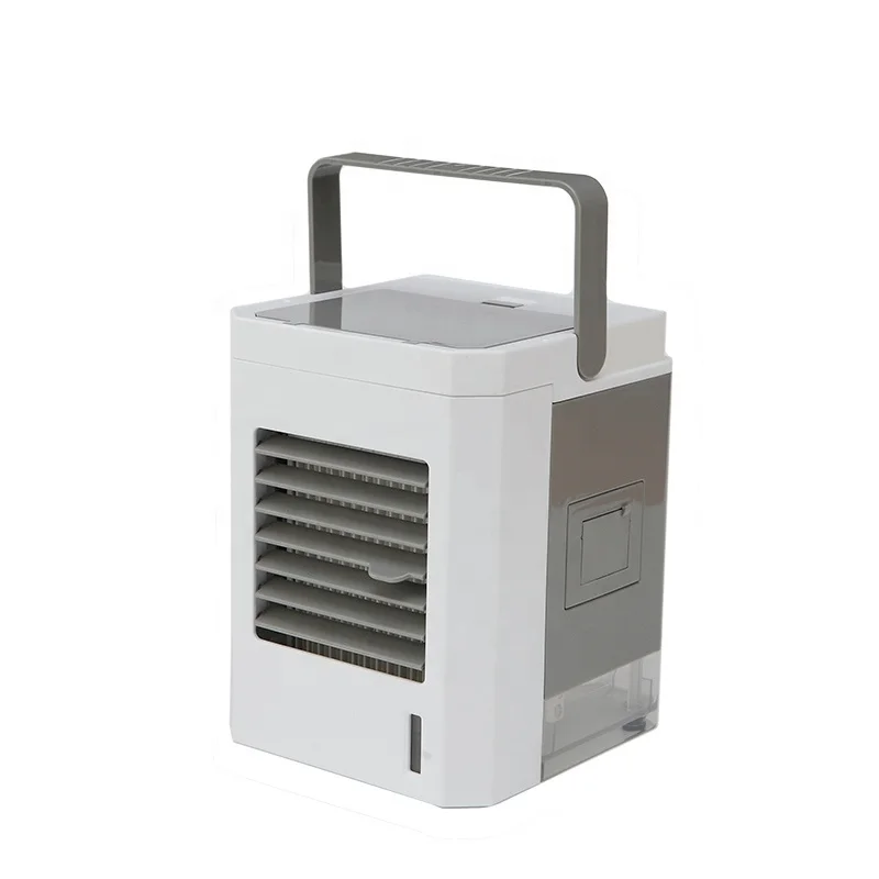 Factory Direct Mini Portable Air Cooler 3 Speeds Cooling Fan for Home Room Office with US Plug Electric DC Power Source New Used