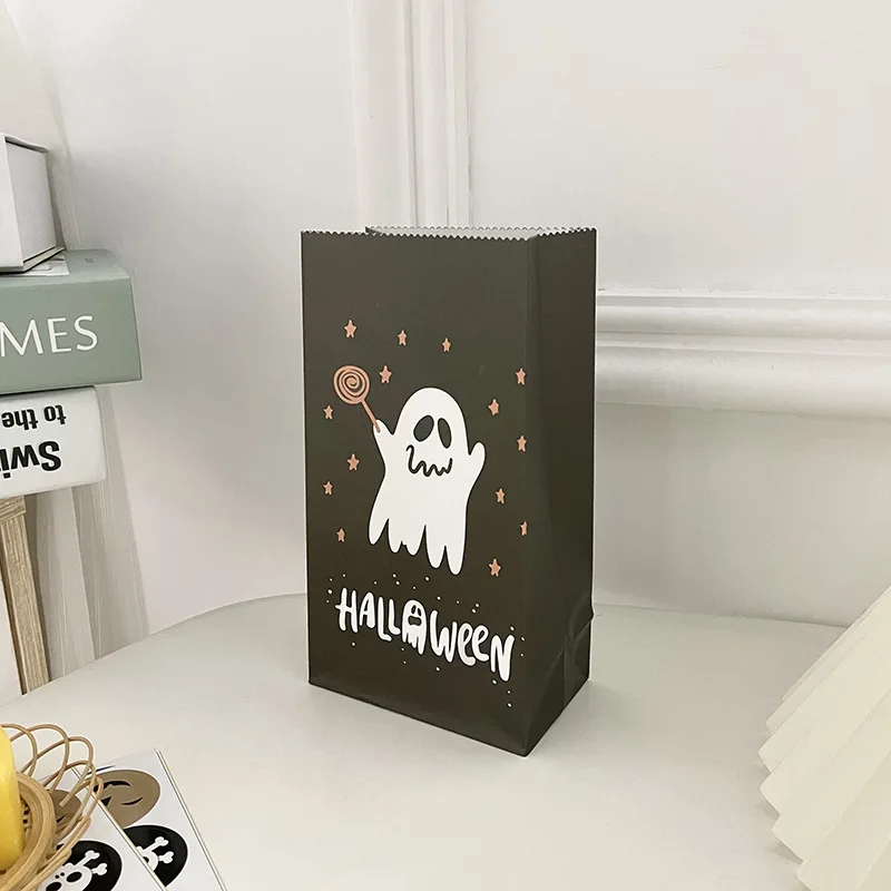 2022 Paper Bag Manufacturer Halloween Gift Bag Candy Wrapping Candy Paper Bags