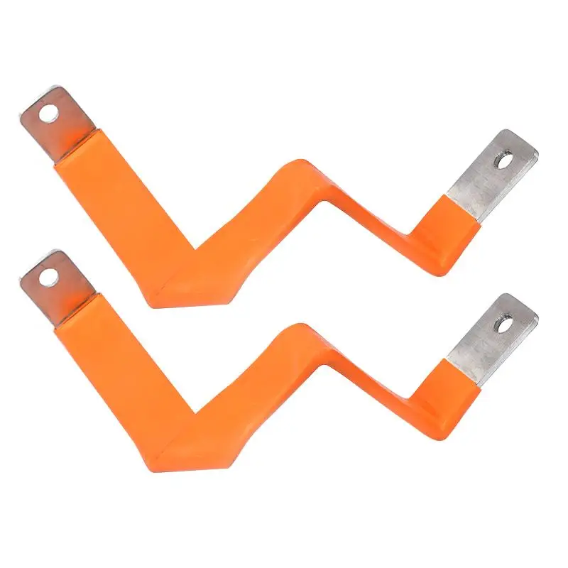 High Precision OEM Flexible Busbar Customized Insulated Electrical Flex Copper Bus bar Battery Flexible Connectors Copper BusBar