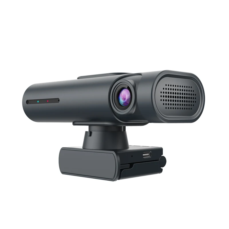 AI Powered Tracking Tiny PTZ Webcam with Gesture Control Webcams for Zoom Skype Video Conferencing