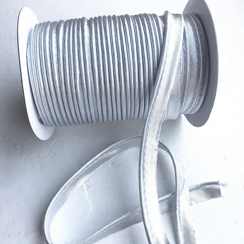 Polyester Satin Ribbon Bias Satin Piping Cord For Garment