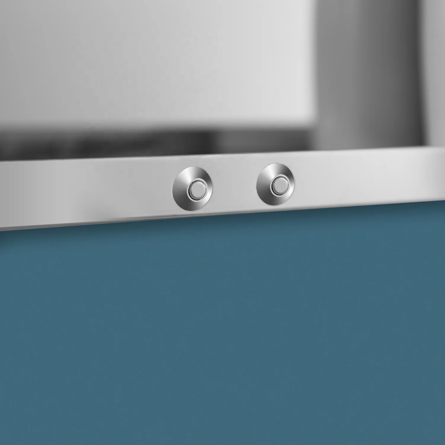 Stainless Steel Bathroom Makeup Medicine Storage Cabinet With Mirror