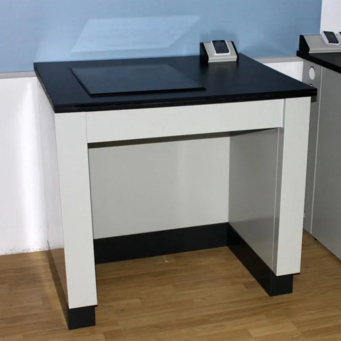 Customized Design All Steel Worktop Chemistry Lab Furniture Marble Balance Table