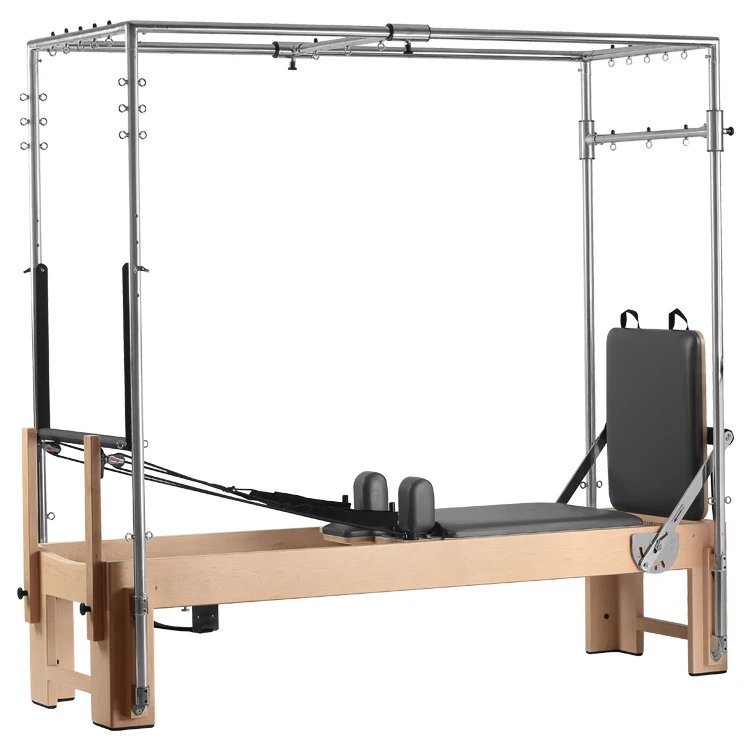 High Quality Korea Austrailian Wooden High Low Tower Pilates Reformer Cadillac