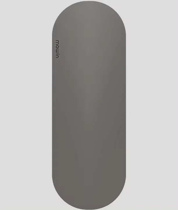 MOWIN new capsule two ends round pu yoga mate natural rubber, extra long custom branded shape oval arched curve mat yoga mats