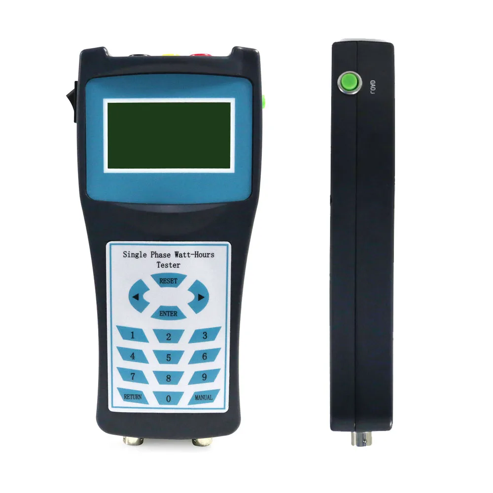 Handheld single phase watt-hour meter tester power analyzer