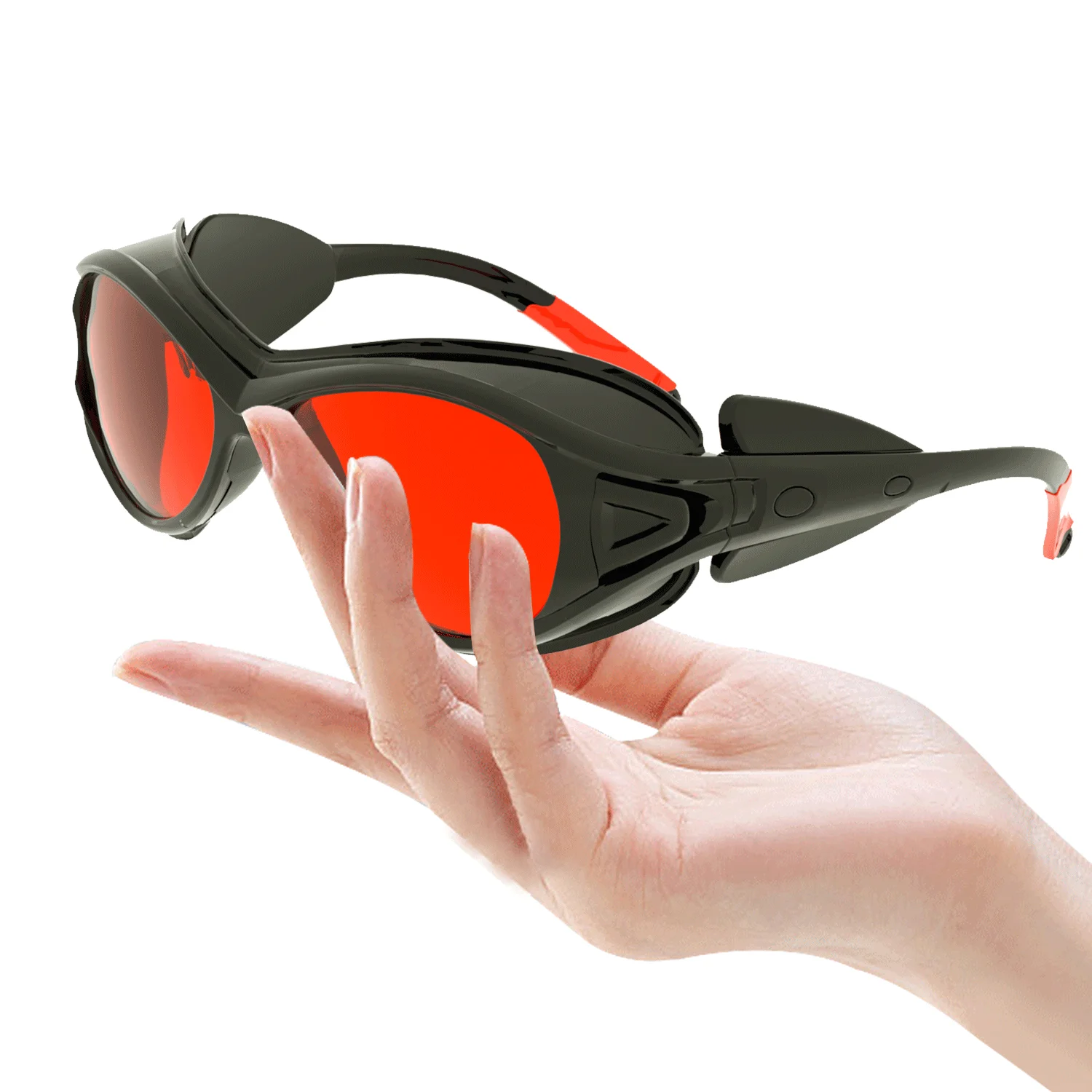 NICESEEM Professional Custom Pc Eye Protector Safety Glasses Anti-scratch Laser glasses for Laser Cleaning Welding Machine