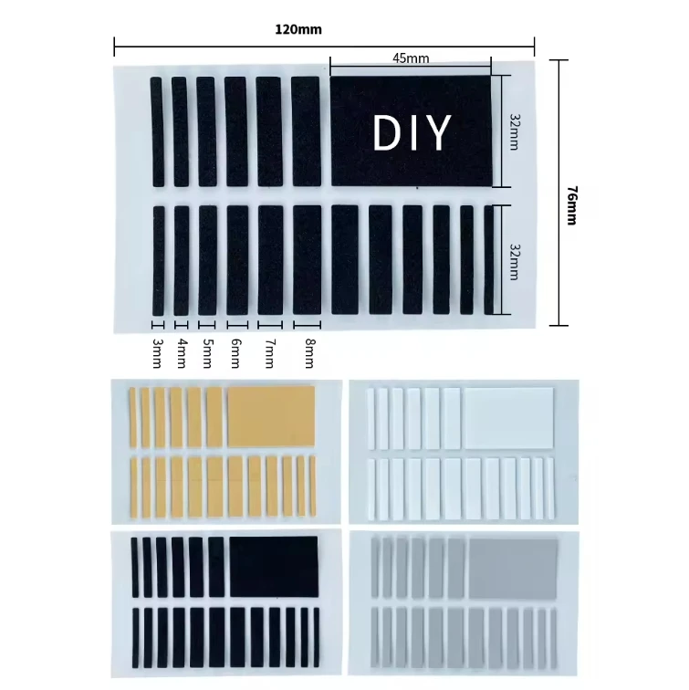 NJC Invisible Ring Sizer Adjuster Inner Pad Finger Ring Size Adjuster Resizer Reducer Sticker for Loose Rings