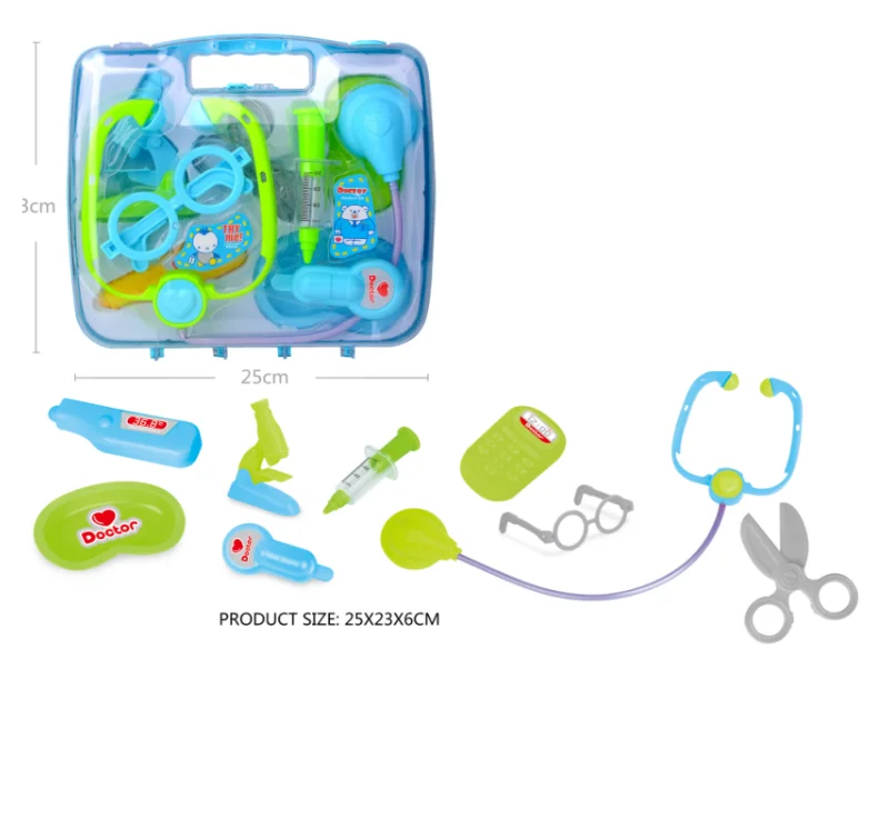Ролевые игры, 15 шт., набор докторов, медицинский набор, ролевые игры, классические игрушки, имитация доктора, игрушка для детей