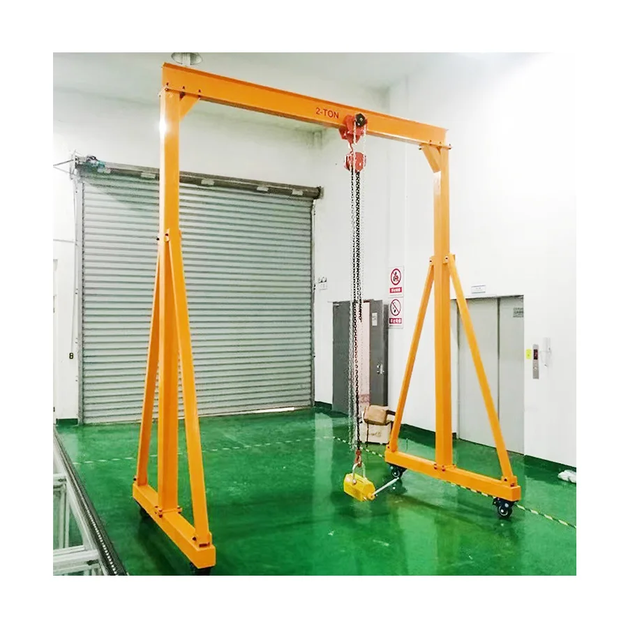 China Factory Supply Crane Gantry 1 Ton Gantry Crane Movable Gantry Crane