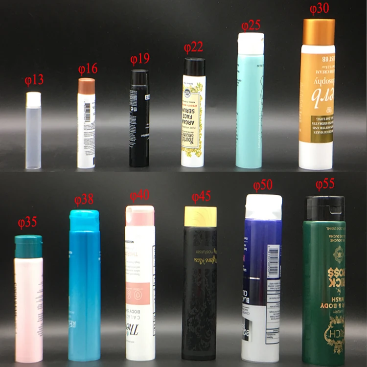 
Empty soft face cream packaging tube plastic, 40ml cosmetics Plastic tubes , Custom Tube Packaging Cosmetic 