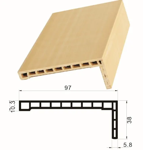 Cheap hot sale top quality wood plastic door panel production line door frame