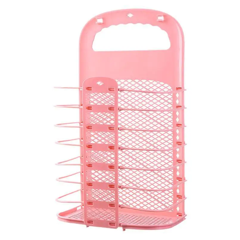 Dirty Clothes Basket Laundry Hamper Bin Foldable Plastic Woven Cotton Collapsible Large Small Decorative Organizer Mesh