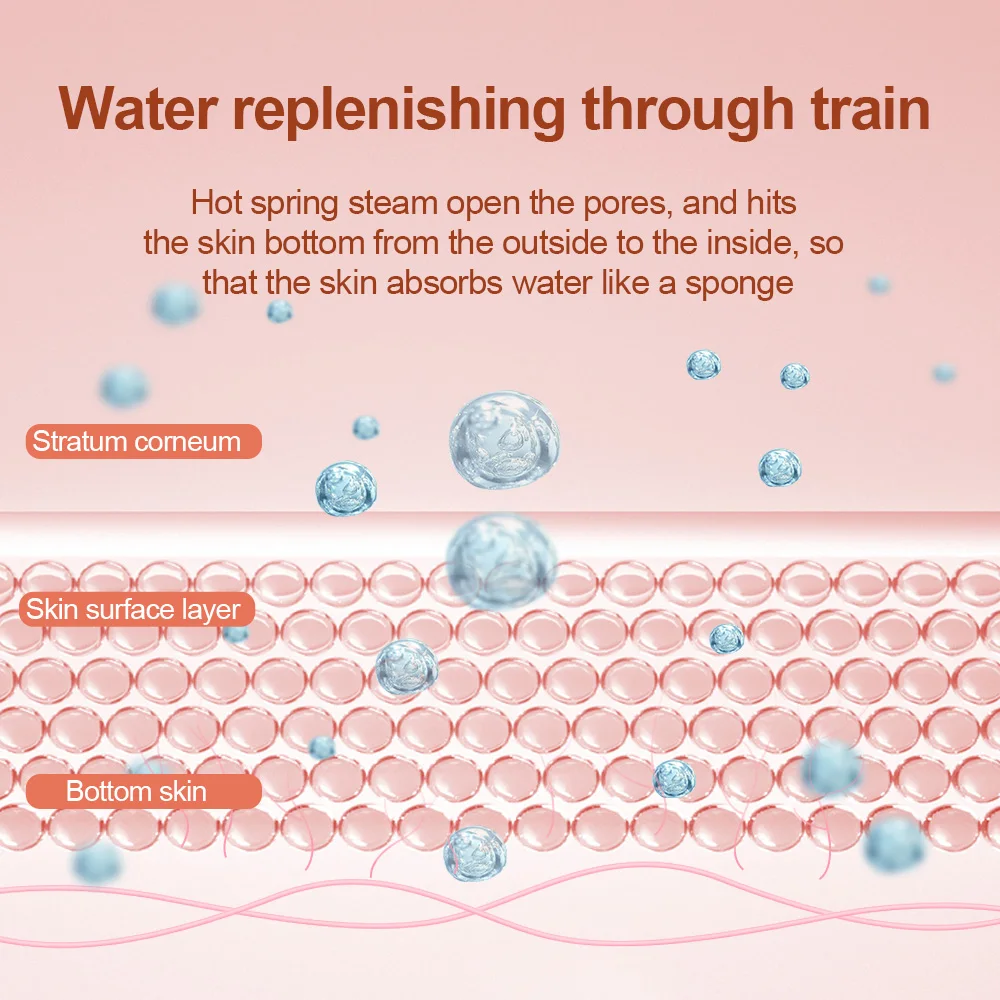 Hot sale custom facial skin hydrating spa equipment electric mist sprayer face mister nano steamer