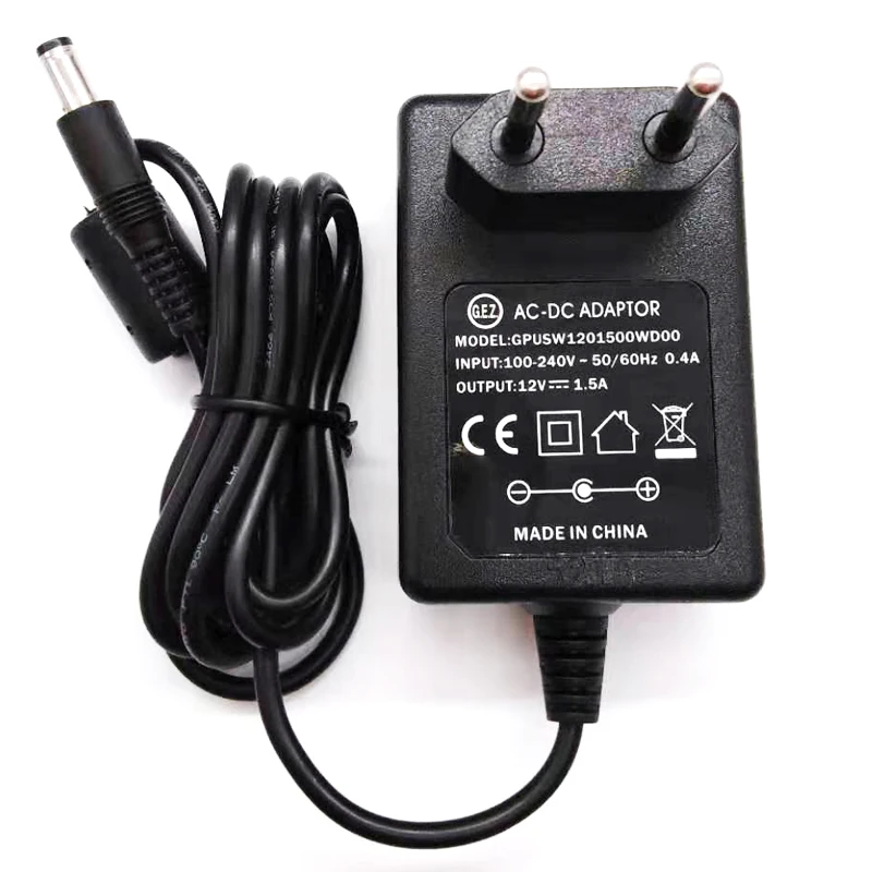 AC DC 12V 0.6A 1A 1.5A 2A 3A 4A 5A 6A адаптер стандарта ЕС США Великобритании AU JP KR питания с Европейским сертификатом соответствия от сертификационной организации GS KC SAA безопасности маркировкой